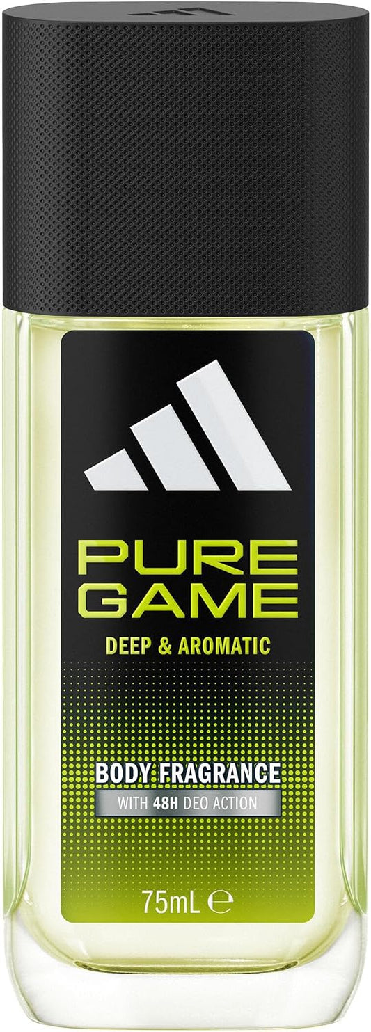 Adidas Pure Game Body Fragrance for Men 2.5 fl oz
