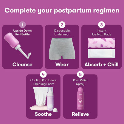 Frida Mom Upside Down Peri Bottle, Portable Postpartum Bidet - view 5