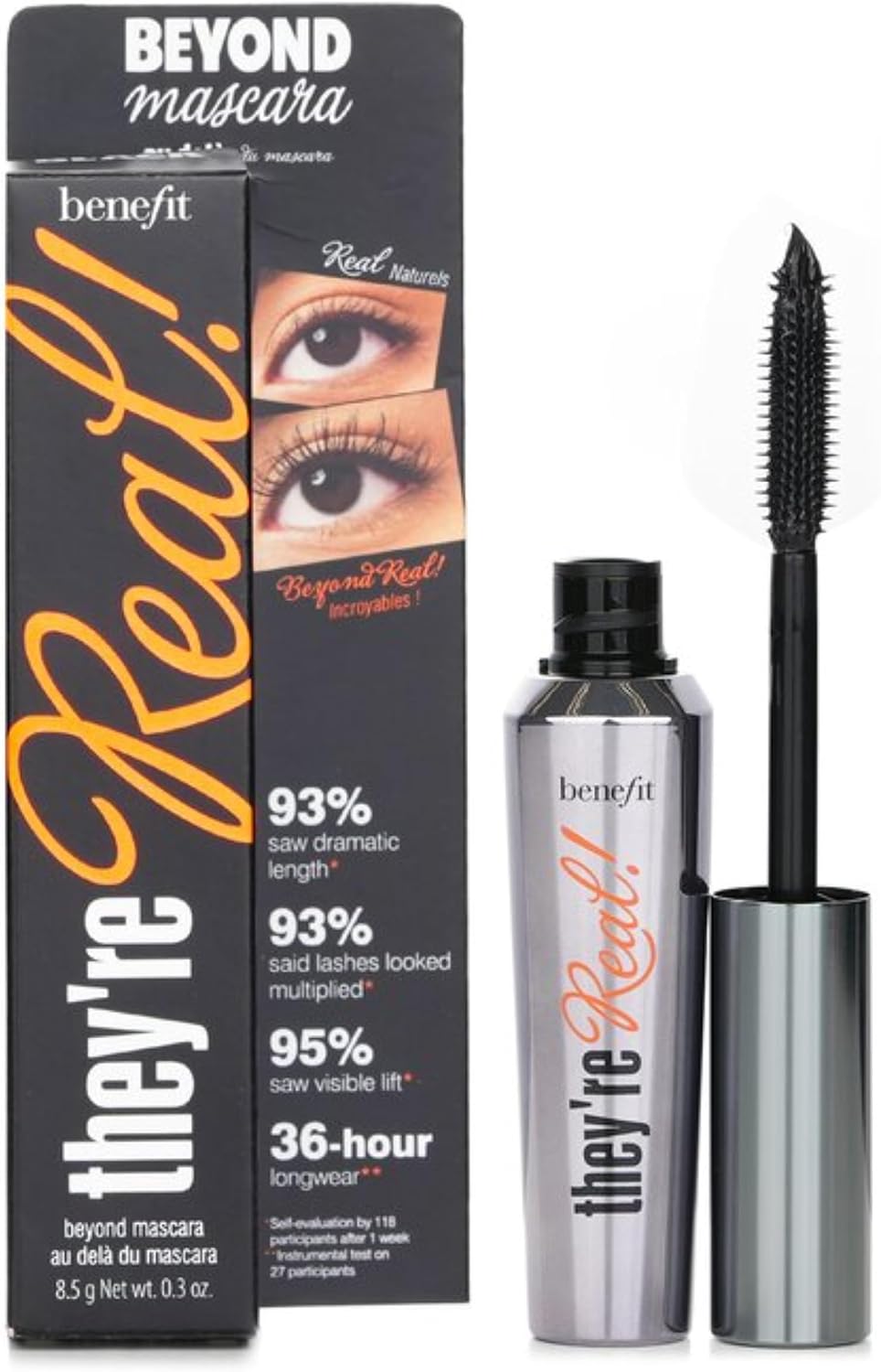 Benefit They're Real! Lengthening Mascara Black 8.5 g (0.3 oz) - view 3