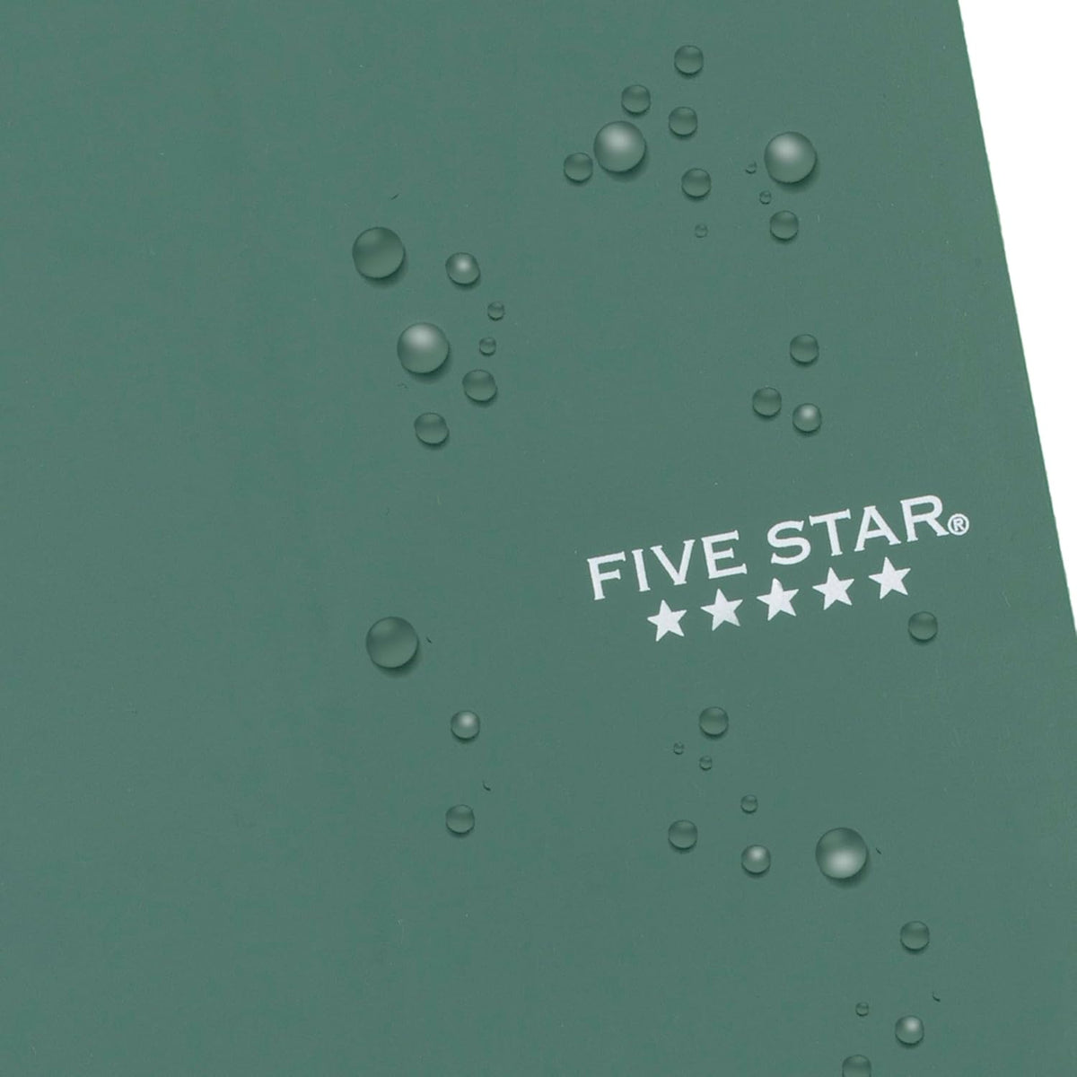 Five Star Spiral Notebook, 1 Subject, College Ruled, 80 Sheets, Green - view 6
