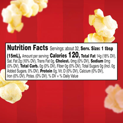 Orville Redenbacher's Buttery Flavor Popping and Topping Popcorn Oil 16 oz - view 2