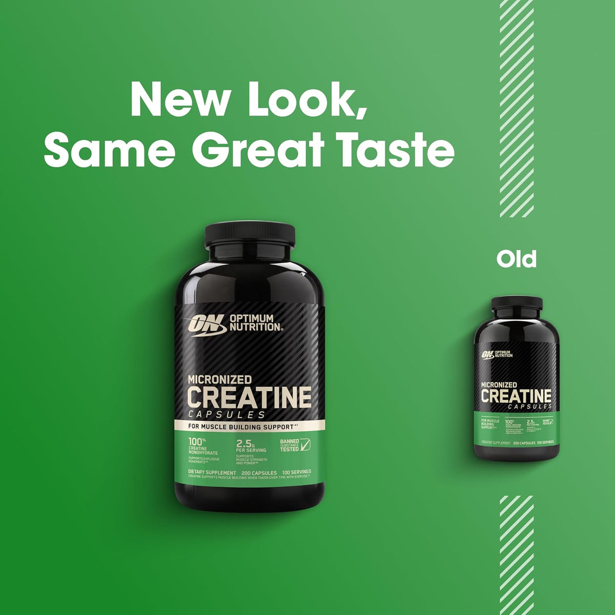 Optimum Nutrition Micronized Creatine Monohydrate Capsules, 200 Count - view 3