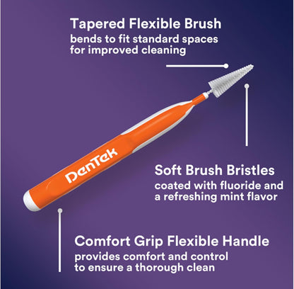 DenTek Easy Brush Cleaners, 16 Each - view 3