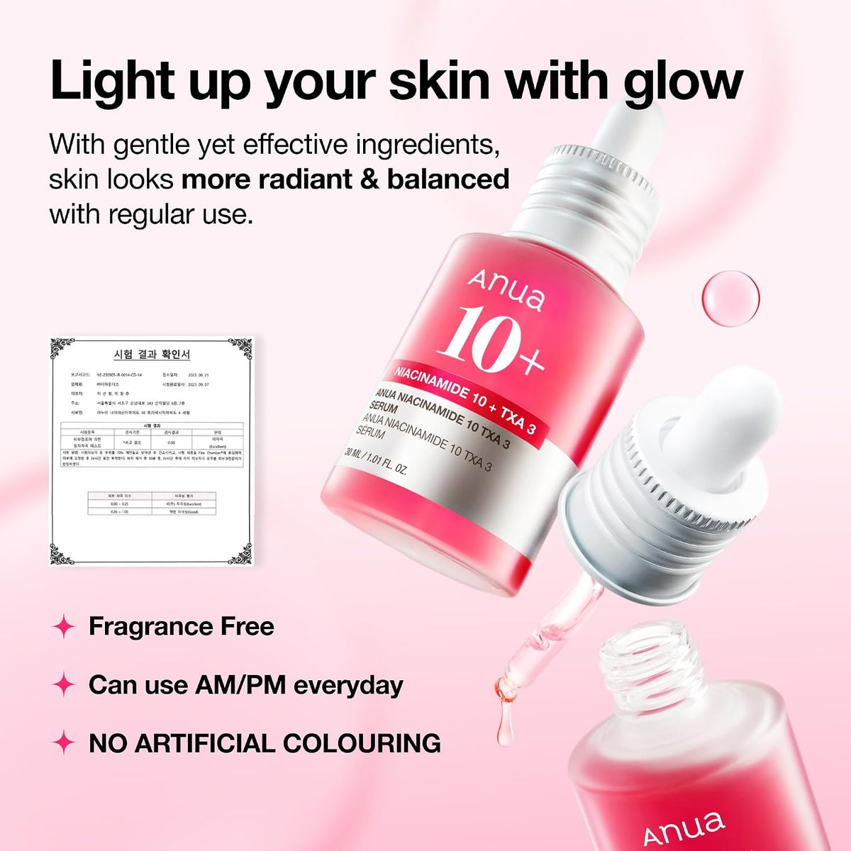 Anua Niacinamide 10 + TXA 4 Serum, 1.01 fl oz (30 ml) - view 6