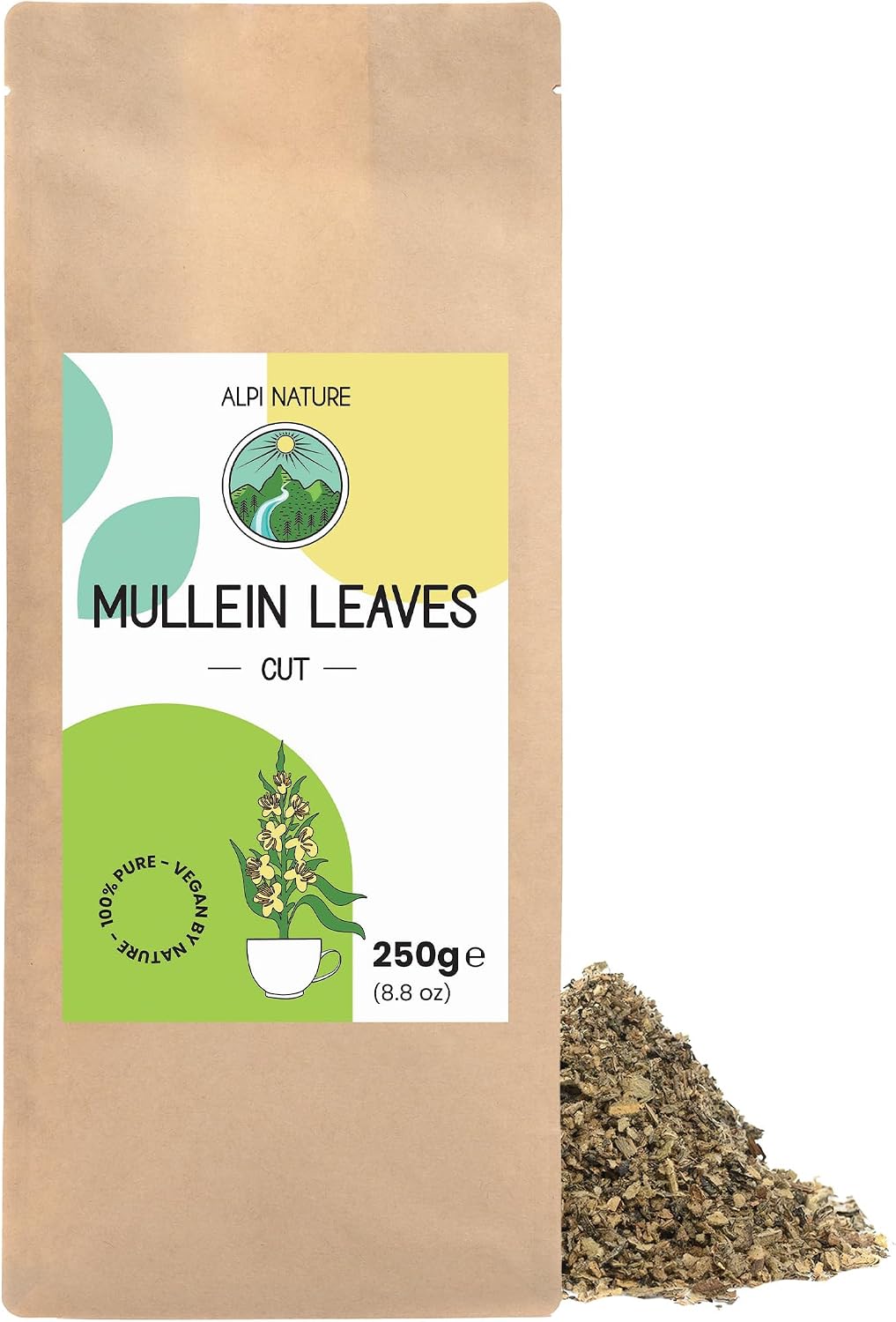 Alpi Nature Mullein Tea Dried Cut Leaves 250 g