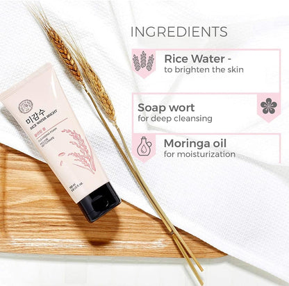 The Face Shop Rice Water Bright Cleansing Foam 150ml, Pack of 2 - view 2
