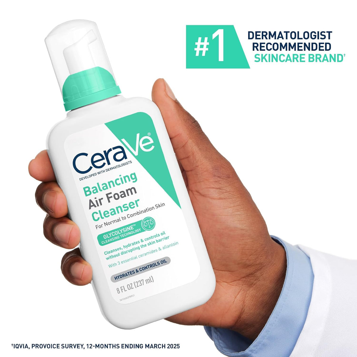CeraVe Air Foam Face Wash 8 oz - view 4