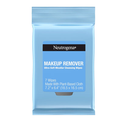 Neutrogena Makeup Remover Wipes, 7 Count Travel Pack
