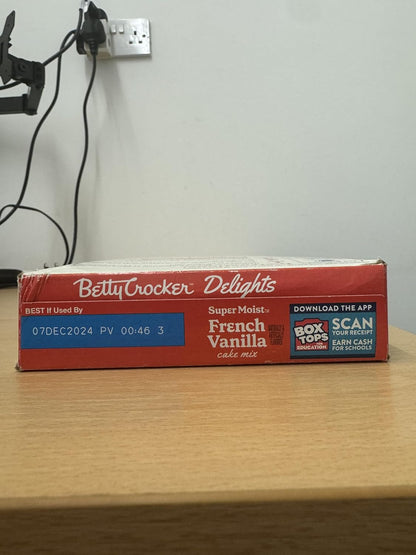 Betty Crocker Super Moist French Vanilla Cake Mix 15.25 oz - view 5