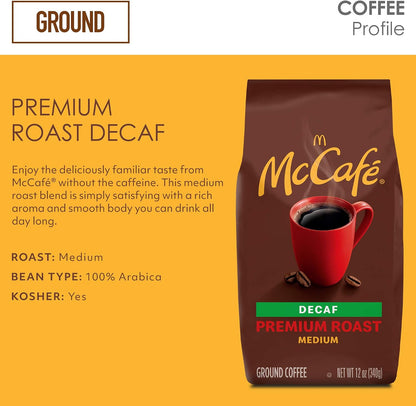 McCafe Premium Roast Decaf Medium Ground Coffee, 340 g - view 3