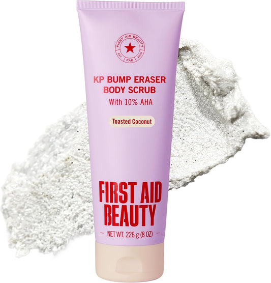 First Aid Beauty KP Bump Eraser Body Scrub Coconut 8 oz