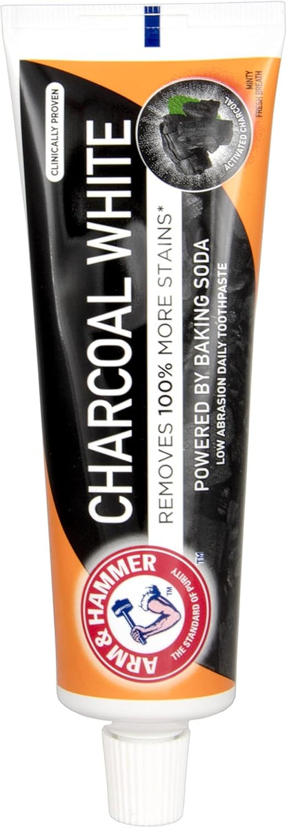 Arm & Hammer Charcoal White Toothpaste, 2 x 75 ml - view 6