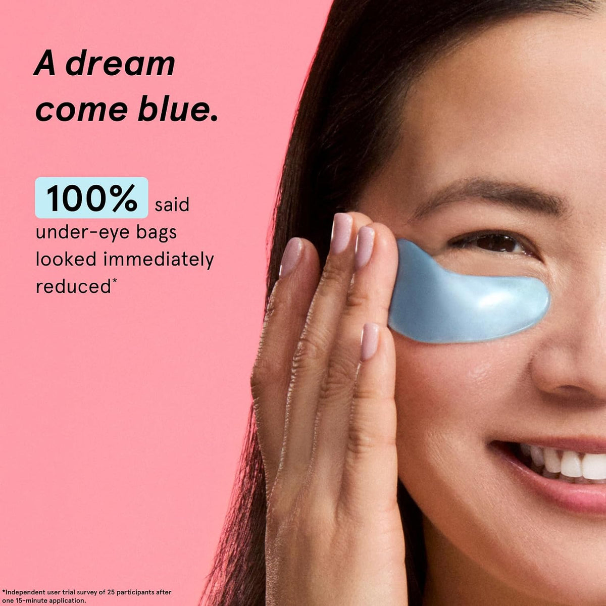 Grace & Stella Blue Under Eye Gel Patches, 6 Pairs — alternate product view
