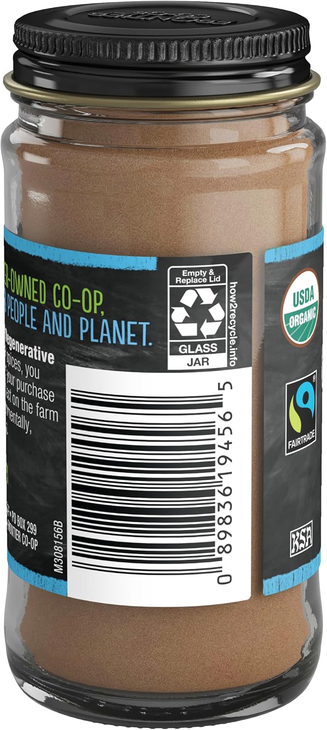 Simply Organic Ground Ceylon Cinnamon by Frontier Co-op, 1.76 oz - view 4