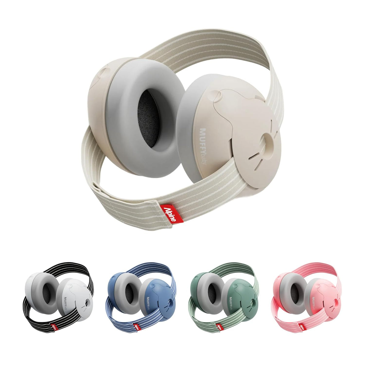 Alpine Muffy Baby Ear Muffs for Babies and Toddlers, Up to 4 Years
