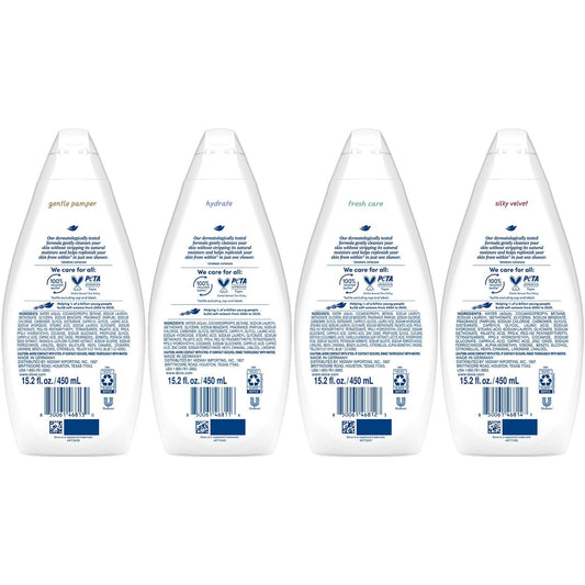 Dove Body Wash Variety Pack of 6, 15.2 oz Each - view 2