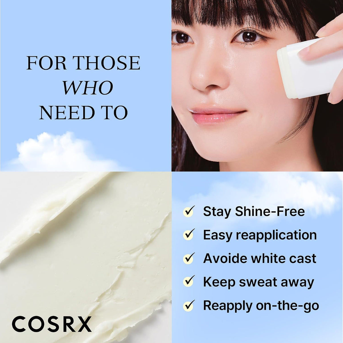 COSRX Airy-Light Invisible Sun Stick SPF 50+ PA++++, 19g - view 3
