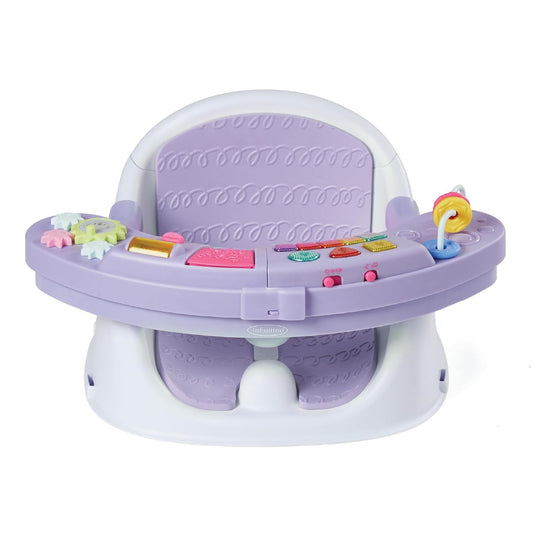 Infantino Music and Lights 3-in-1 Discovery Seat and Booster, Lavender