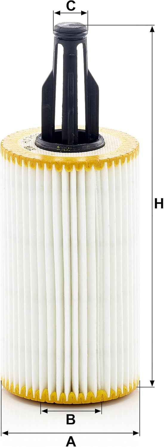 Mann Filter HU 7025 z Cartridge Oil Filter for Selected Mercedes-Benz AMG Models — alternate product view