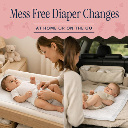 Peekapoo Disposable Baby Changing Pad Liners, 50 Pack - view 5