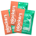 Plackers Micro Line Floss Picks, Fresh Mint, 90 Count, Pack of 3