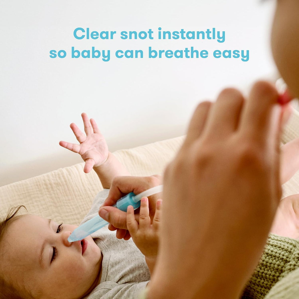 Frida NoseFrida SnotSucker Baby Nasal Aspirator with 4 Hygiene Filters - view 2