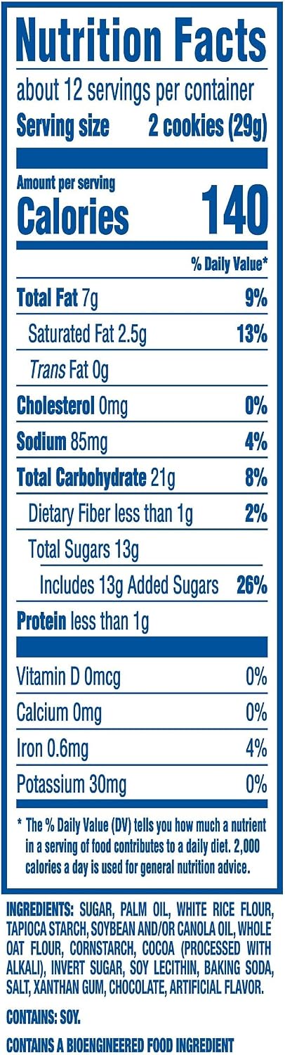 Oreo Double Stuf Gluten Free Chocolate Sandwich Cookies, 12.47 oz - view 6