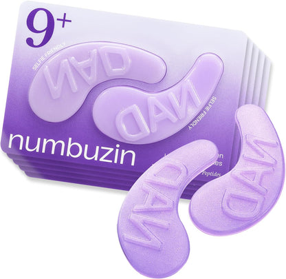 Numbuzin No.9 NAD+ & Collagen Hydrogel Under Eye Patches, 10 Patches
