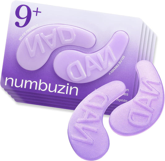 Numbuzin No.9 NAD+ & Collagen Hydrogel Under Eye Patches, 10 Patches