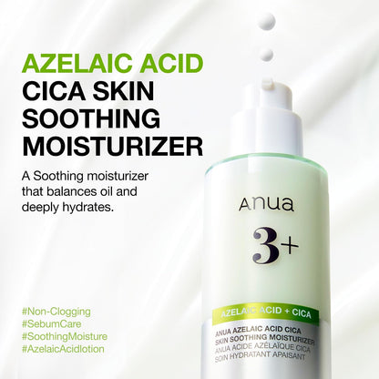 Anua Azelaic Acid CICA Skin Soothing Moisturiser 100ml - view 6