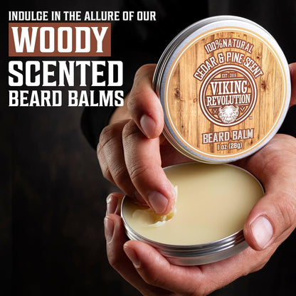 Viking Revolution Beard Balm Variety Pack, 4 x 1 oz - view 4