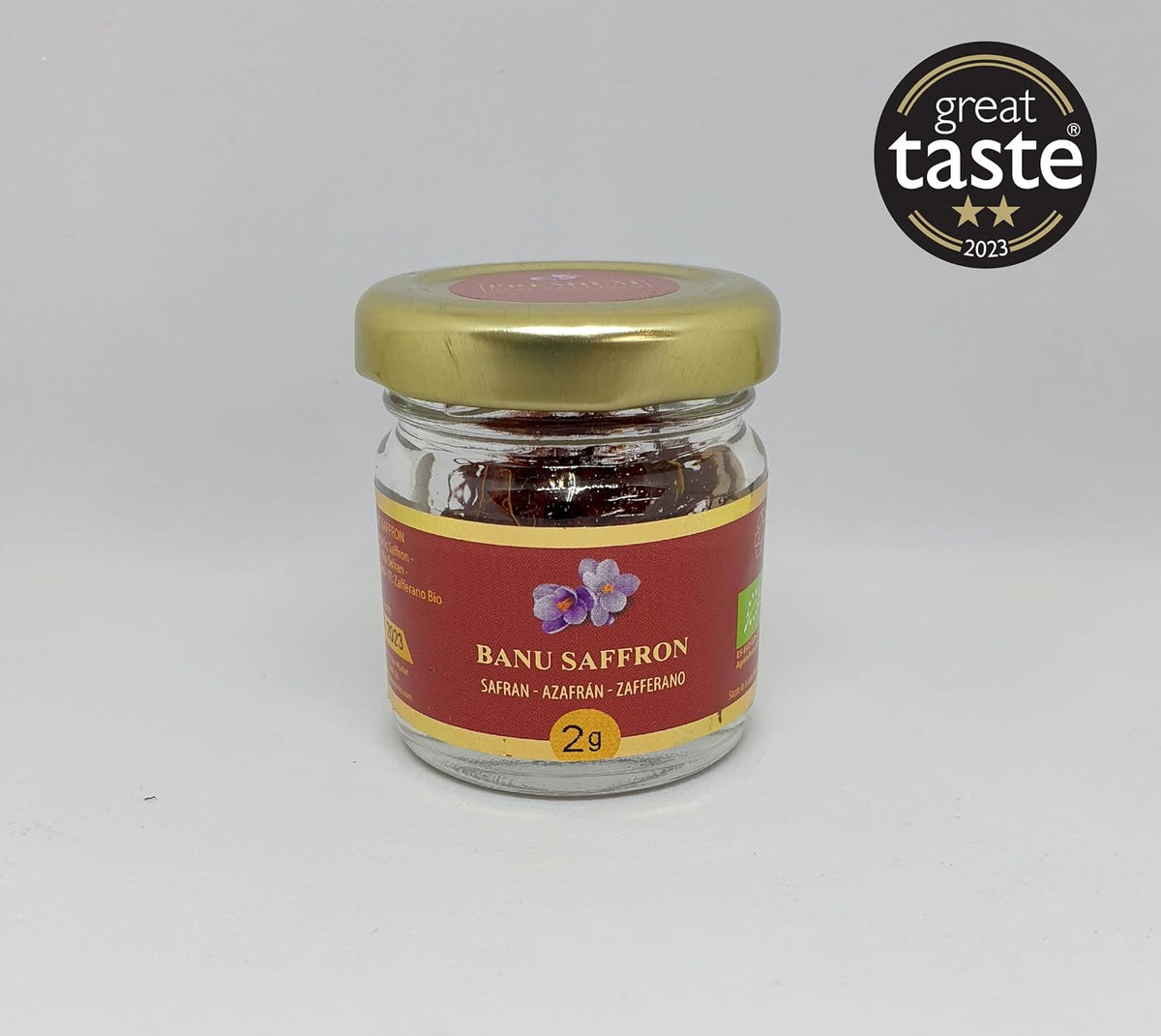 Banu Saffron Organic All Red Saffron Threads Grade A 2 g — alternate product view