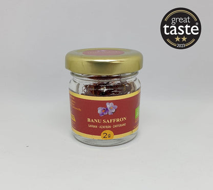 Banu Saffron Organic Saffron Threads Grade A 4 g (0.14 oz) - view 2