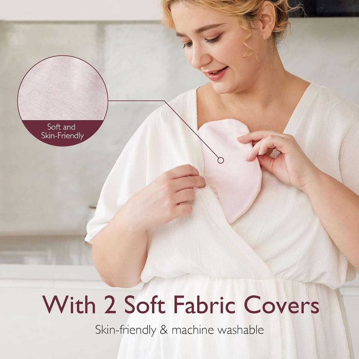 Momcozy Large Hot and Cold Breast Therapy Packs, Pack of 2 - view 5