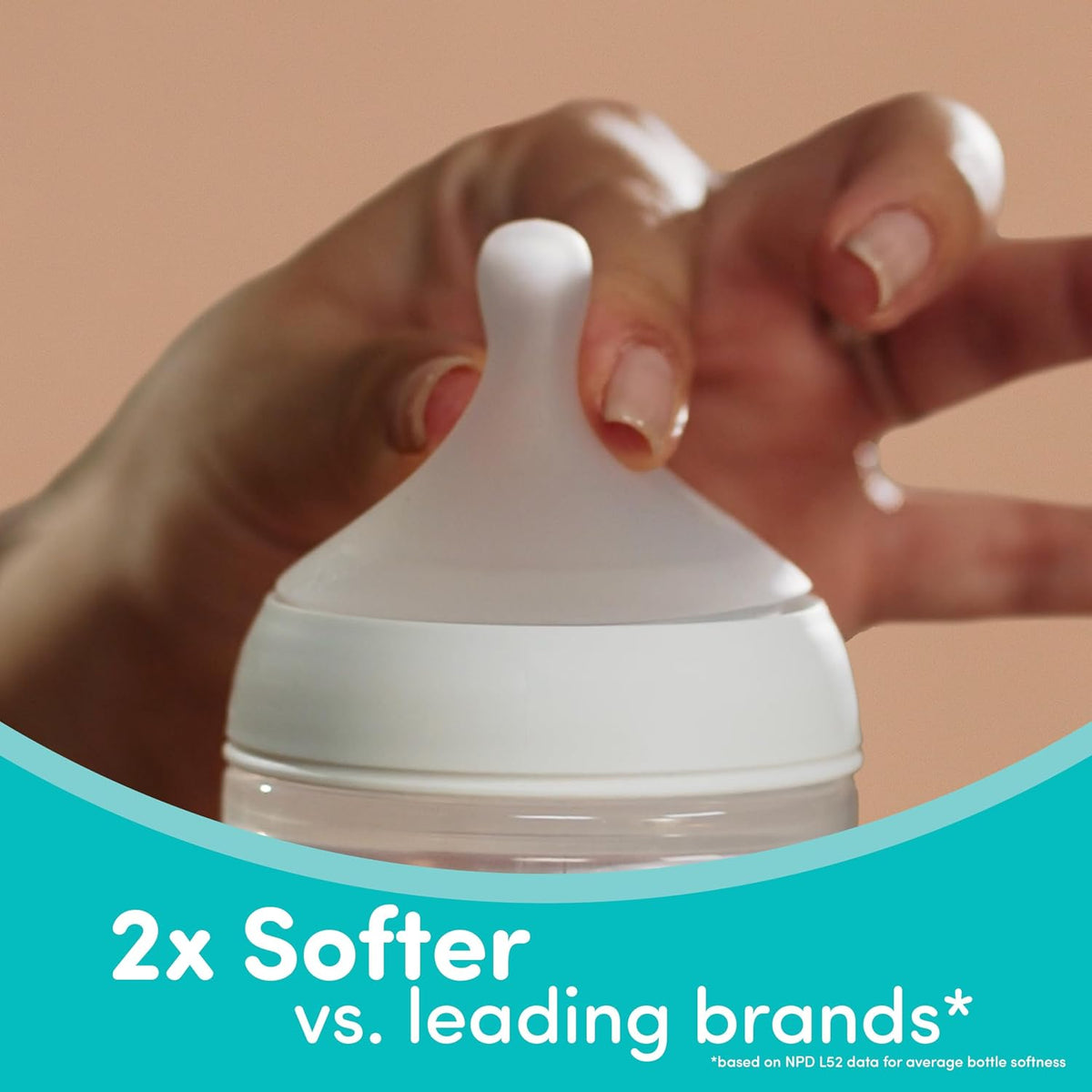NUK Perfect Match Natural Transition Flow Control Nipple, 2 Pack - view 3