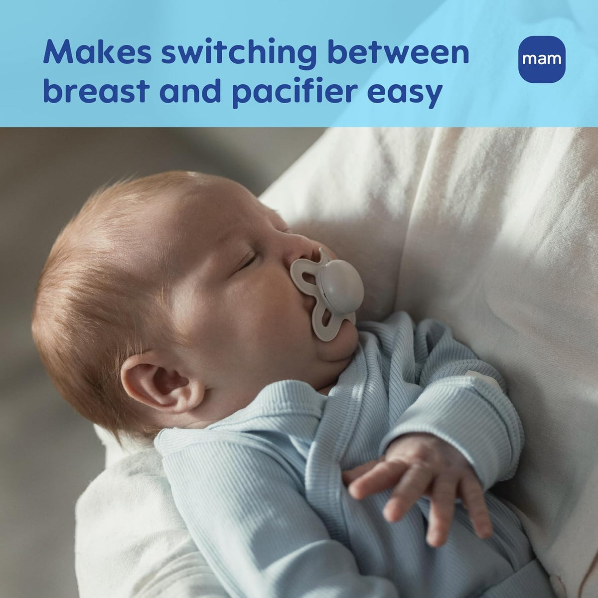 MAM Original Start Newborn Dummies 0-3 Months, Skin Soft Silicone, Pack of 2 - view 4