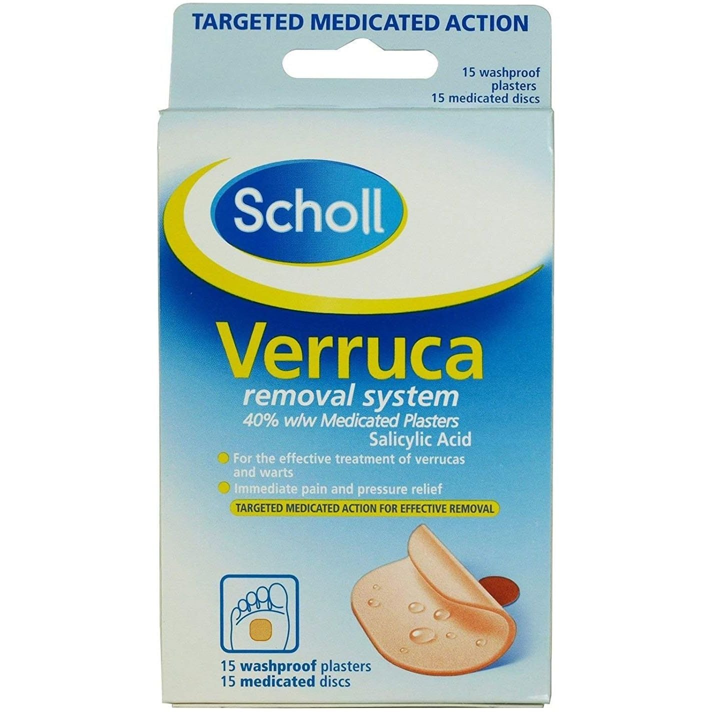Scholl Verruca Removal System Plaster