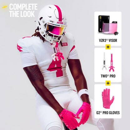 Nxtrnd Two Pro Football Mouth Guard with Strap, Pink - view 5