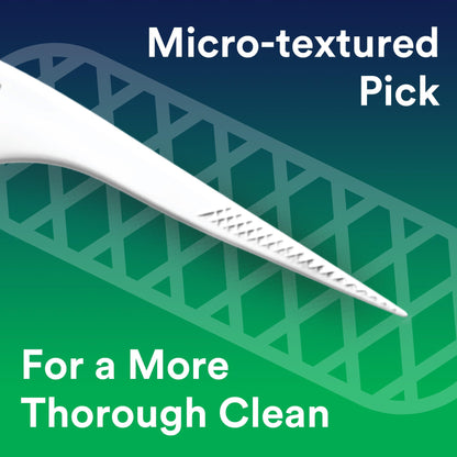 DenTek Triple Clean Advanced Clean Floss Picks, Mint, 150 Count (Pack of 3) - view 6