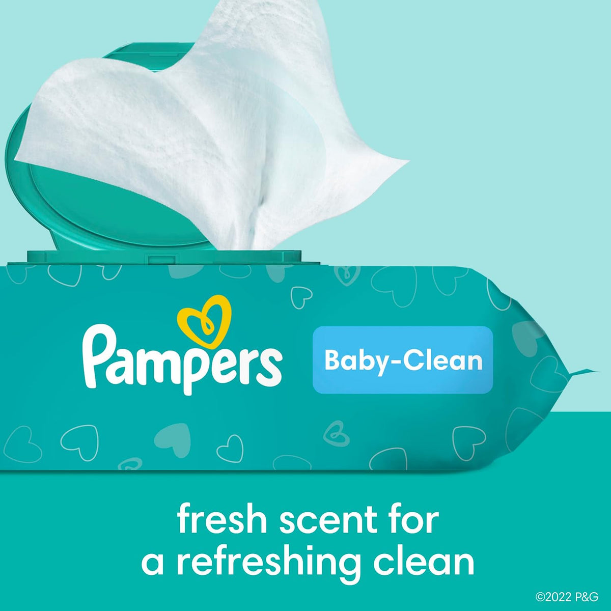 Pampers Complete Clean Baby Wipes, Fresh Scent, 864 Count (12 Packs) - view 6