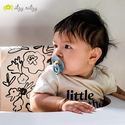 Itzy Ritzy Natural Rubber Dummies 0-6 Months, Set of 2, Harbor & Coast - view 2