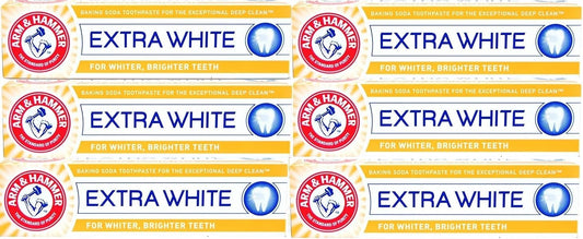 Arm & Hammer Extra White Complete Care Toothpaste, 6 x 125 g