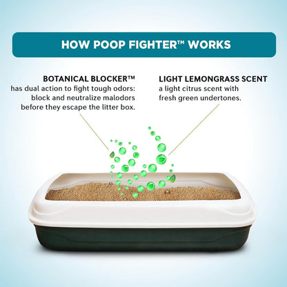 World's Best Cat Litter Poop Fighter Odour Defence, 15 lb - view 5