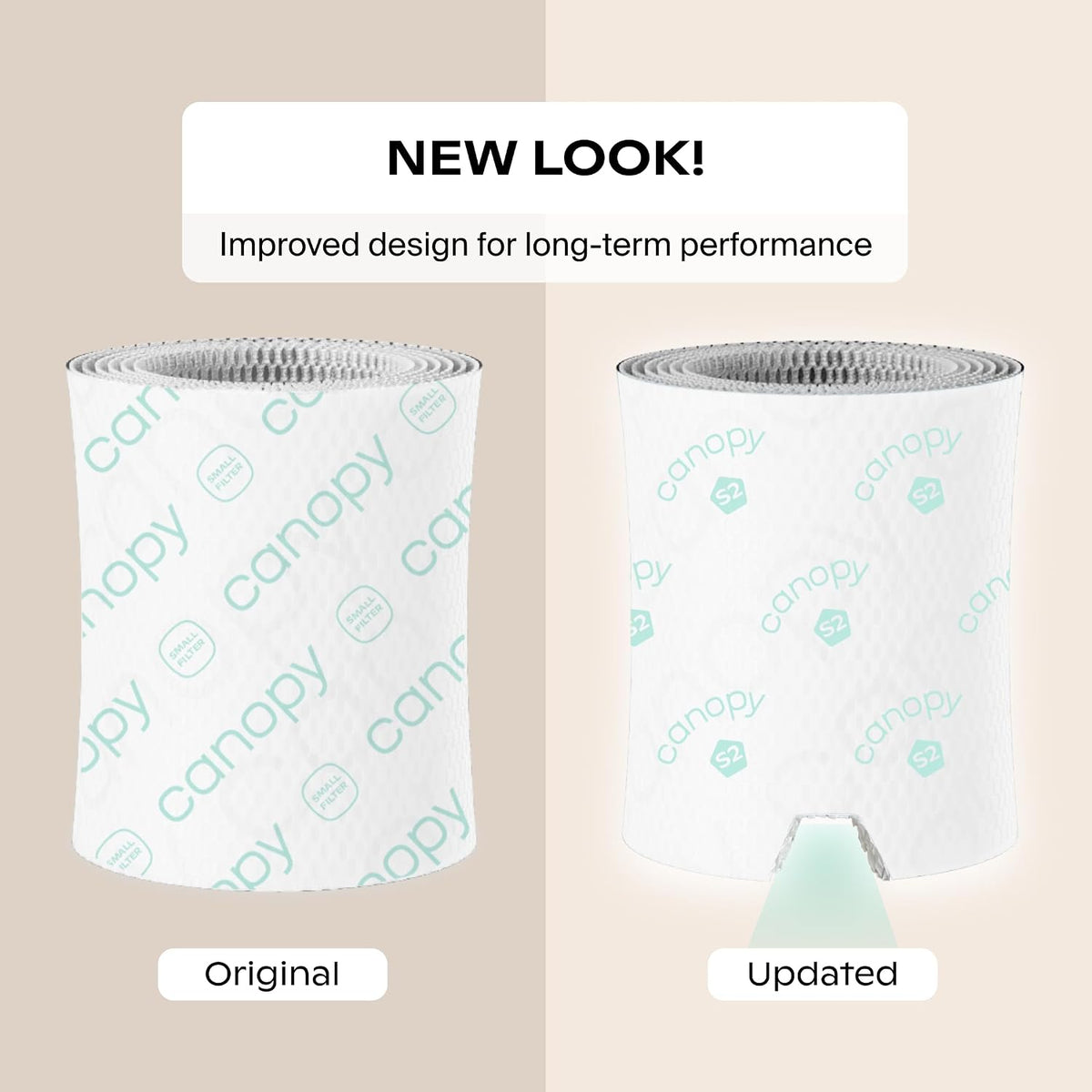 Canopy Bedside Humidifier Filter 2.0, Pack of 3, 6-Week Replacement - view 2