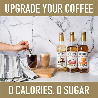 Matteo's Sugar Free Coffee Syrup, Hazelnut, 25.4 oz - view 3