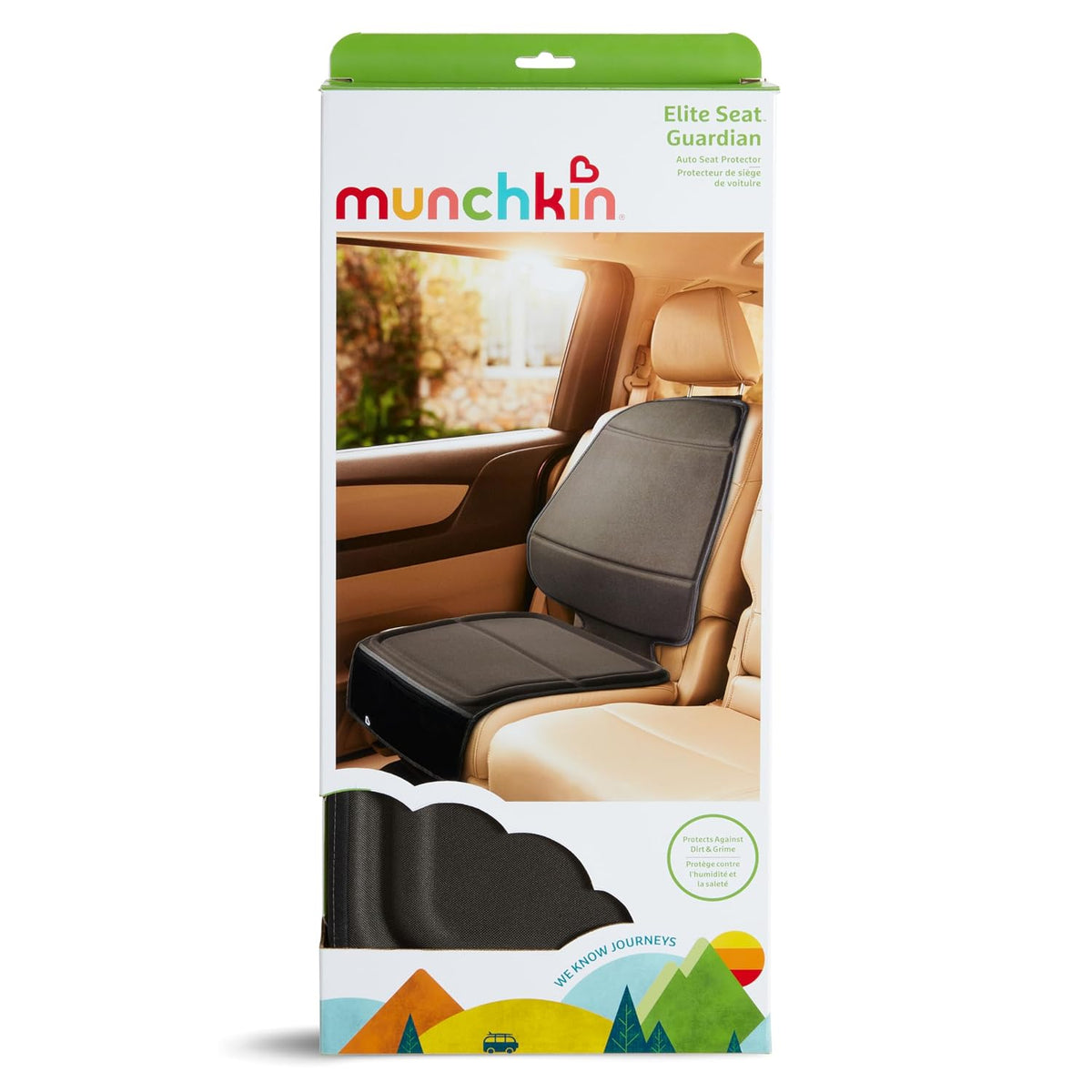 Munchkin Elite Seat Guardian Car Seat Protector, Dark Grey - view 5