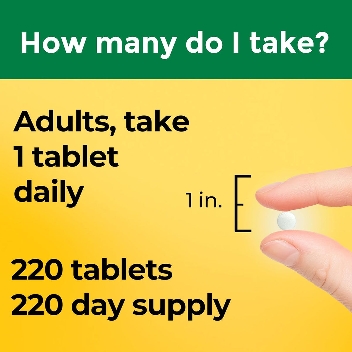 Nature Made Vitamin D3 2000 IU (50 mcg), 220 Tablets - view 5