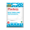 Plackers Eco Twin-Line Floss Picks with Folding Toothpick, 30 Count