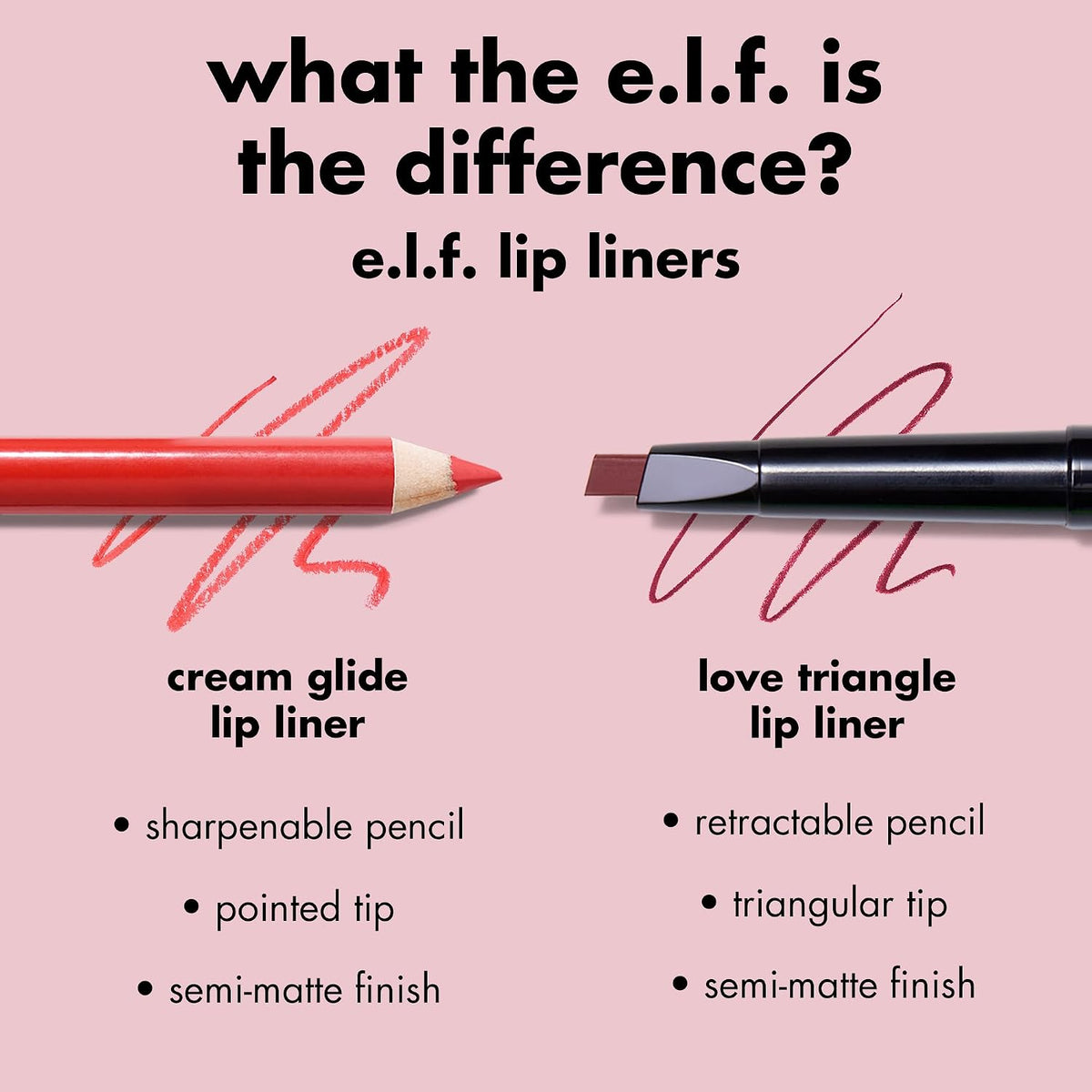 e.l.f. Cream Glide Lip Liner, Creamy High-Pigment, Mauve Aside - view 5