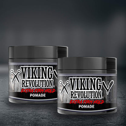 Viking Revolution Extreme Hold Pomade Extra Firm High Shine 4 oz, Pack of 2 - view 2